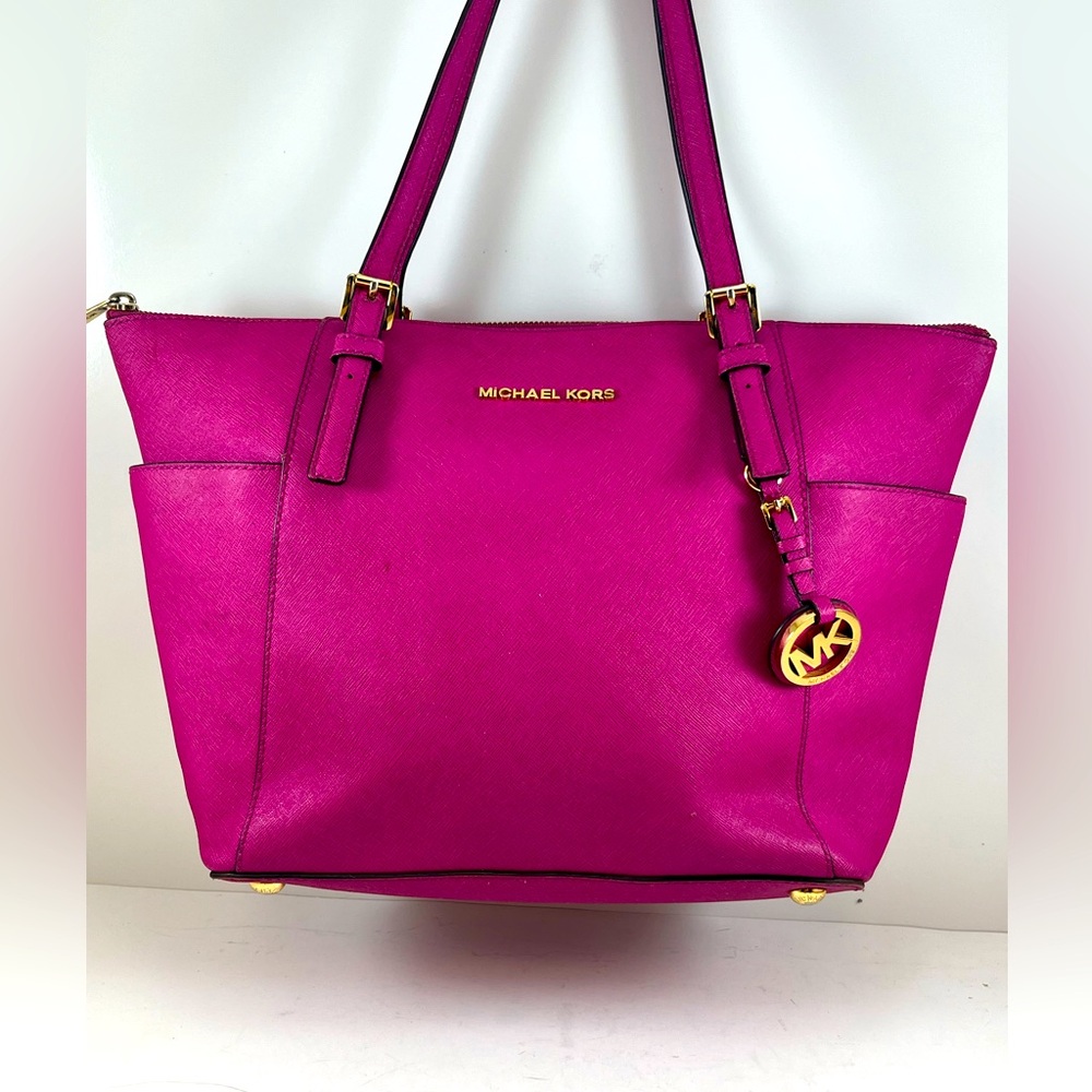 Michael Kors Hot Pink Tote Bag